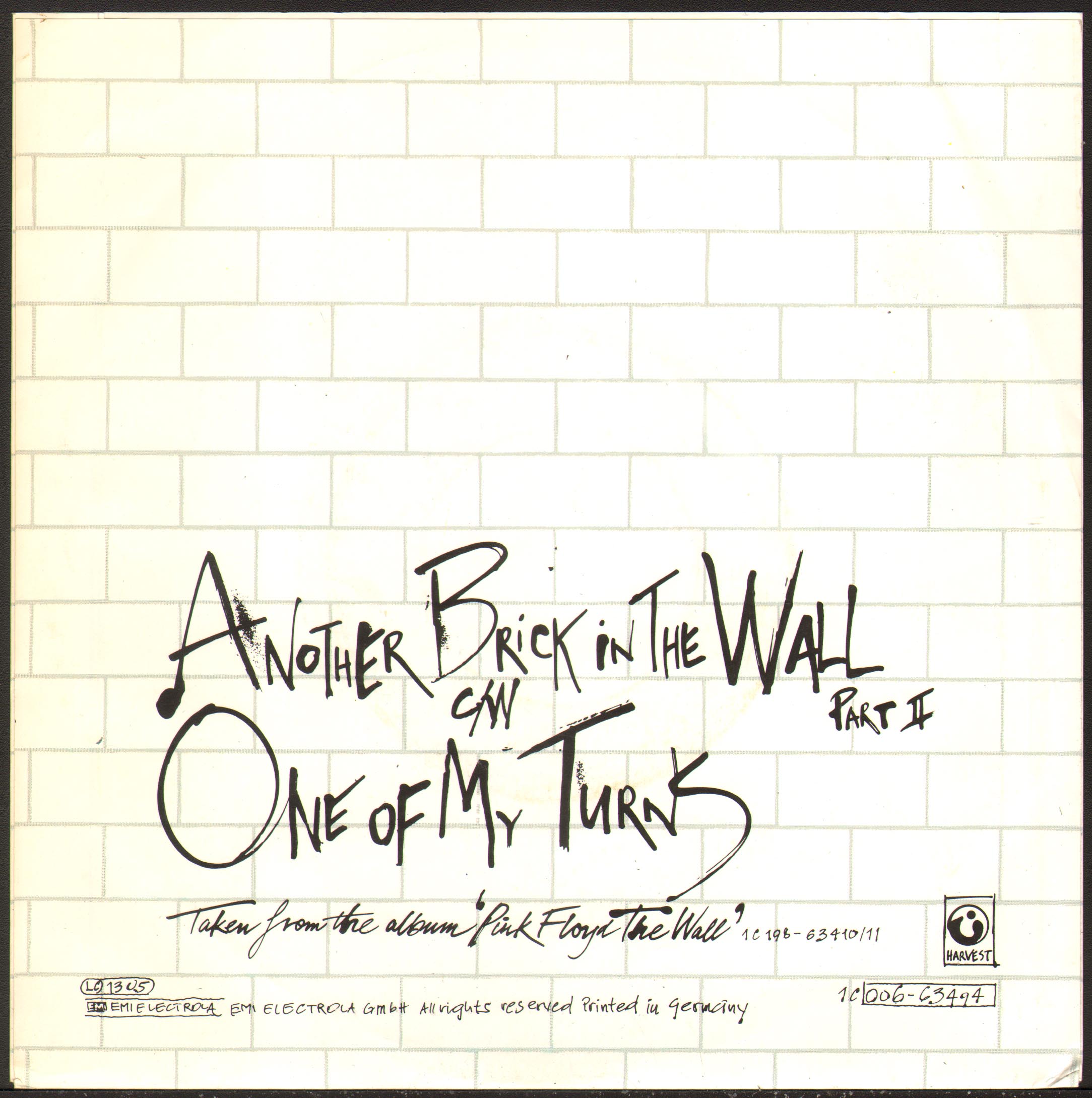 Pink floyd another brick in the wall. Группа Pink Floyd another Brick in the Wall (Part 2). Pink Floyd another Brick in the Wall обложка. Пинк Флойд another Brick in the Wall.