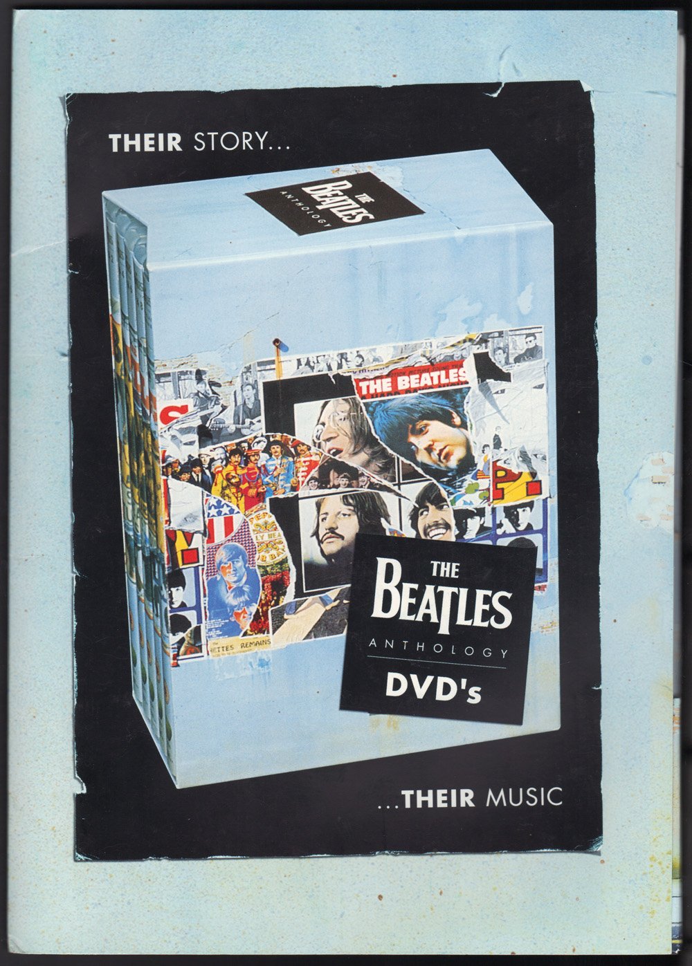 Anthology Dvd S 03 Uk Danish Apple Corps Emi Label 33 Page Press Kit All Products Sound Station