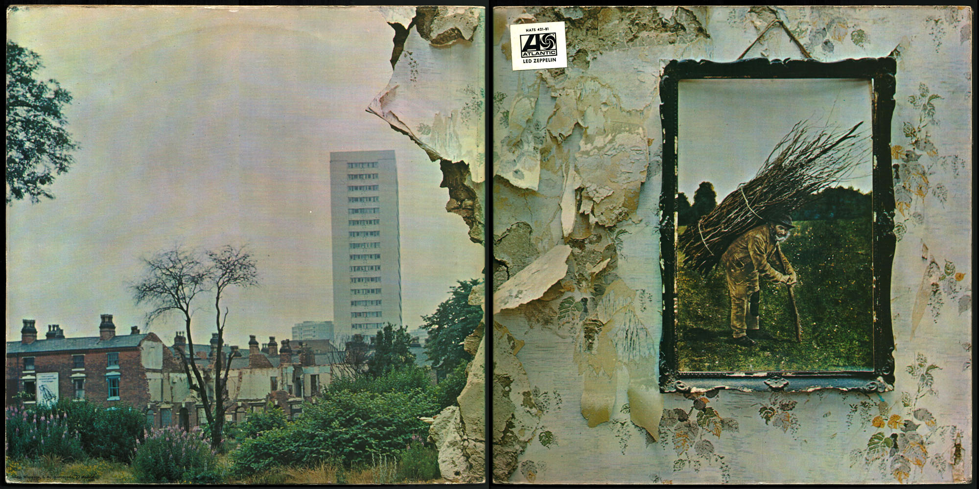 Led Zeppelin IV - Original 1971 Spanish Atlantic label 8-track LP