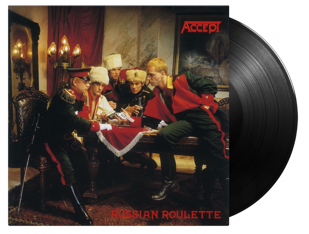 Poster: Accept - Russian Roulette Album (23x35)