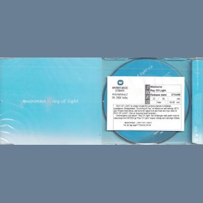 Ray Of Light - 1998 German Maverick/Warner Bros. label 1 track Promotional Issue CD - Sealed