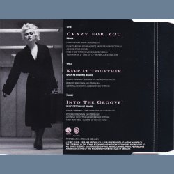Crazy For You - 1991 - German - Sire/Warner Bros. label - 3 tracks Maxi Picture CD (Reissue)