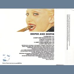 Deeper And Deeper - 1992 - German - Maverick/Warner Bros. label - 6 tracks Maxi CD