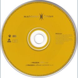 Frozen - 1998 - German - Maverick/Warner Bros. label - 2 tracks Promo CD Single