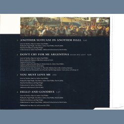 Another Suitcase In Another Hall - 1997 - German - Warner Bros. label  4 tracks CD incl. info stick