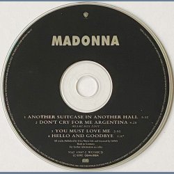 Another Suitcase In Another Hall - 1997 - German - Warner Bros. label  4 tracks CD incl. info stick