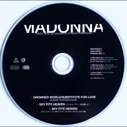 Drowned World/Substitute For Love - 1998 - German - Maverick/Warner Bros. label - 3 tracks Maxi CD 2