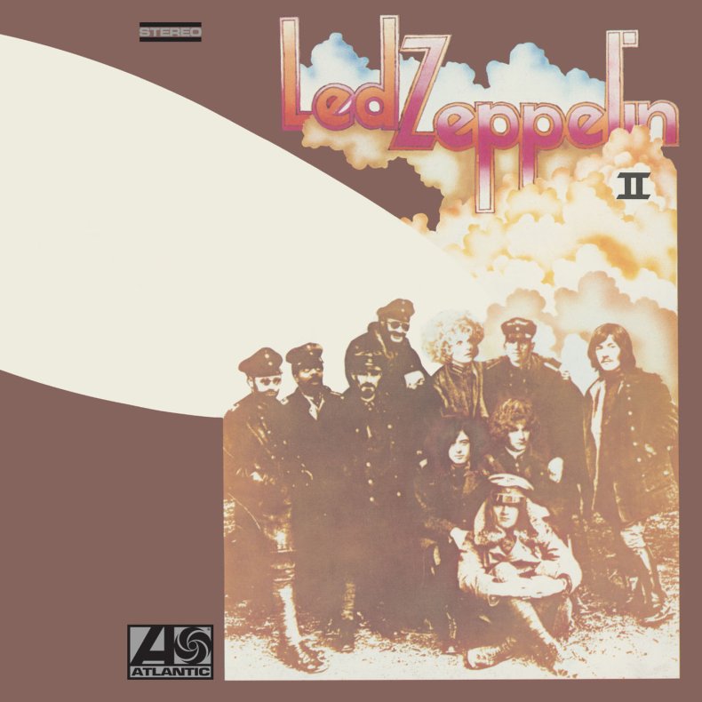 Led Zeppelin II - 2014 European Atlantic label 9-track LP Reissue