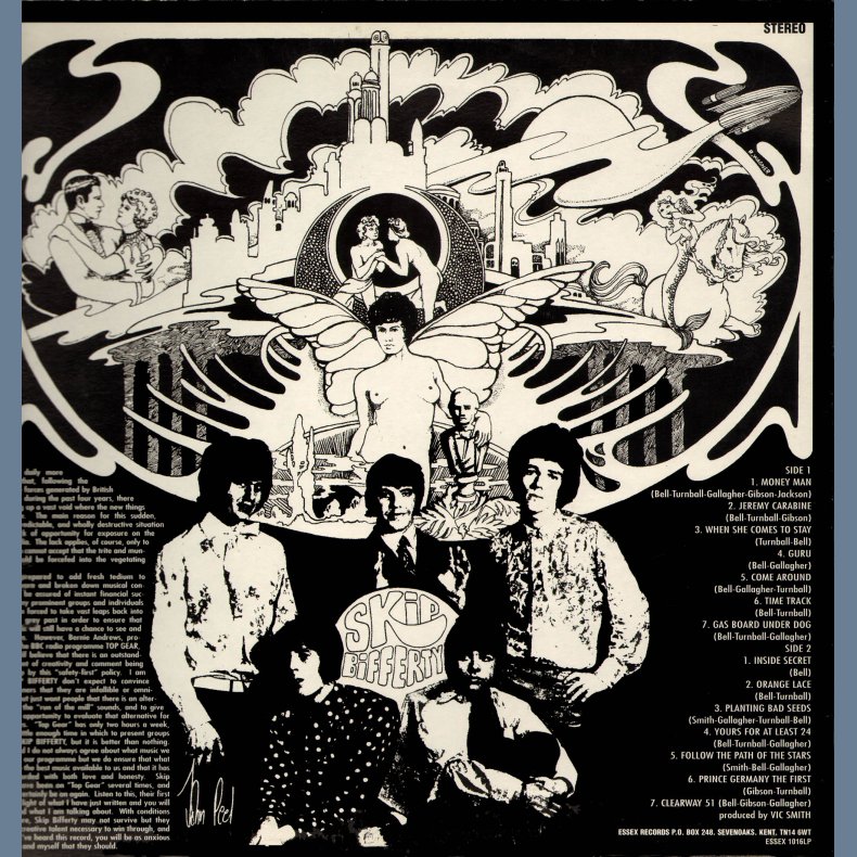 Skip Bifferty - 1990ies UK Essex label Limited Edition 14-track LP Reissue Incl. 3-track Bonus 7" 