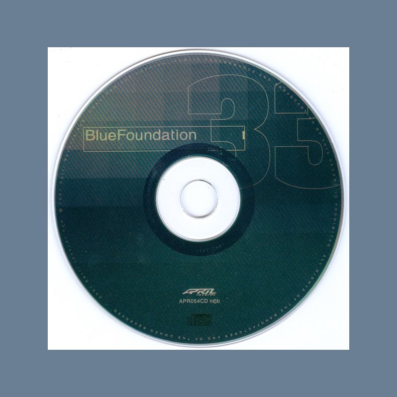 Blue Foundation - 33 - 2001 Commercial 13-track Full album CD