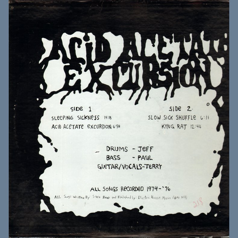 Acid Acetate Excursion - Limited Numbered Vinyl Reissue