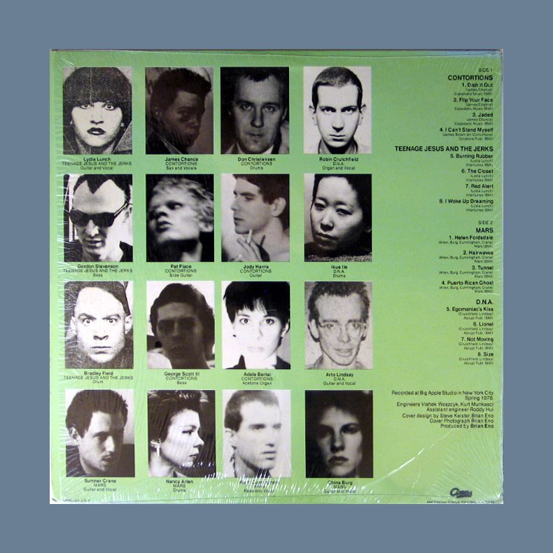 No New York - Original 1978 US Antilles label 16-track LP