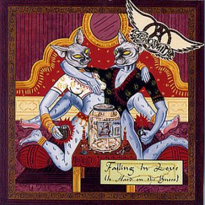 Falling In Love (Is Hard On The Knees) - Austrian 1-track Promotional Issue CD