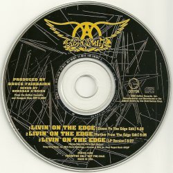 Livin' On The Edge - US 3-track Promotional Issue CD