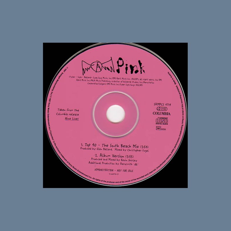 Pink - Austrian 2-track Promotional Issue CD