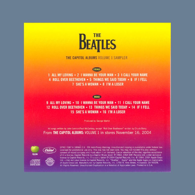 The Capitol Albums Volume 1 Sampler