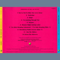 Anthology 2 - 1996 European Apple label 10-track Promotional Issue CD Sampler