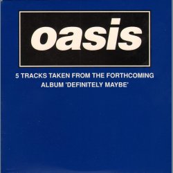 Definitely Maybe - Austrian 5-track Promotional Only Issue Sampler