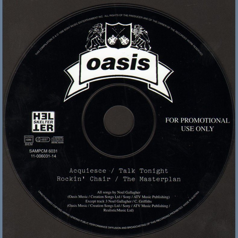 Acquiesce - Austrian 4-track Promotional Issue