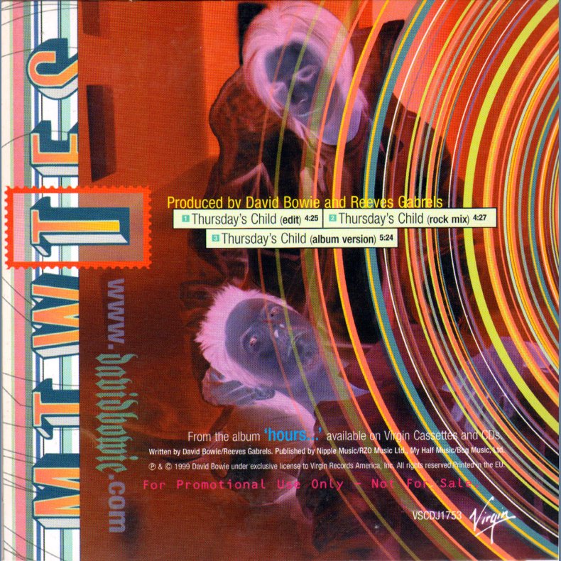 Thursday's Child - Promotional CD