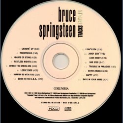 Tracks Sampler -  1999 US Columbia label High Definition Promotional Issue 15-track CD Sampler 