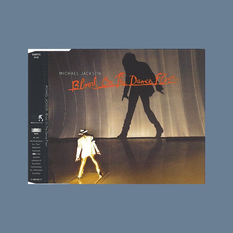 Blood On The Dance Floor - 1997 Austrian pressed Epic label 1-track promotional issue CD