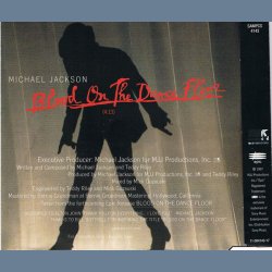 Blood On The Dance Floor - 1997 Austrian pressed Epic label 1-track promotional issue CD
