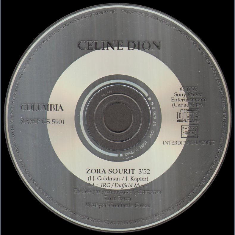 Zora Sourit - 1998 Austrian pressed 1-track promotional Issue CD