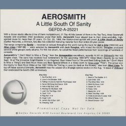 A Little South Of Sanity - 23-track Promotional Issue 2CD  Set