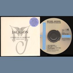 Stranger In Moscow (Radio Mixes) - 1996 Austrian Printed 5-track promotional Issue CD