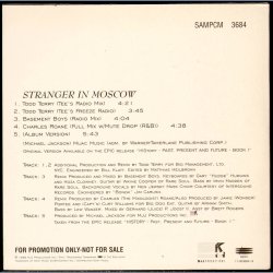 Stranger In Moscow (Radio Mixes) - 1996 Austrian Printed 5-track promotional Issue CD