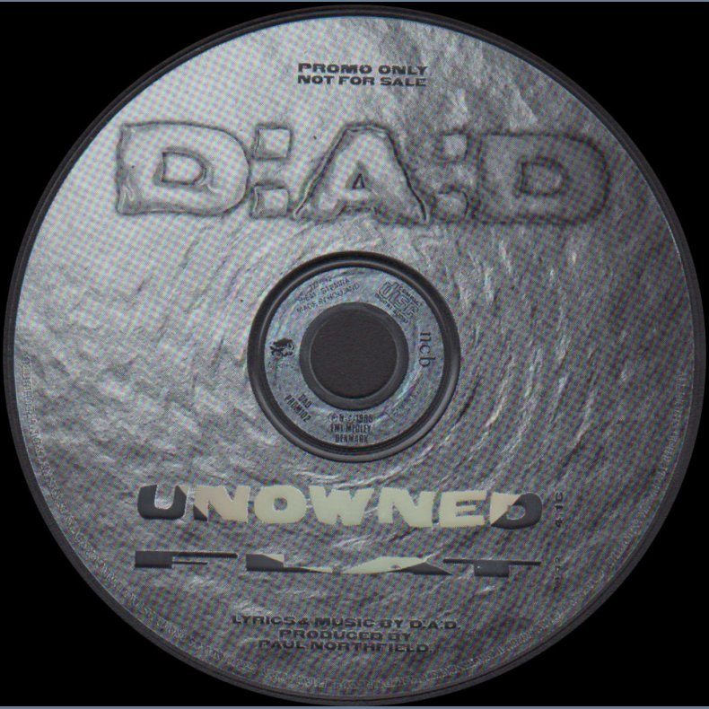 Unowned - Original 1995 Danish EMI-Medley label 2-track Promotional Issue CD