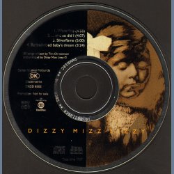 Dizzy Mizz Lizzy - 1993  DMF -label promotional issue only 4-track CD