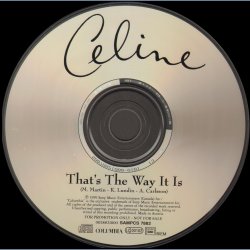 That's The Way It Is - 1999 Austrian pressed 1-track Promotional Issue CD
