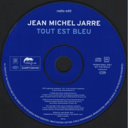 Tout Est Bleu - 2000 Austrian pressed Sony Music label 1-track Promotional Issue CD