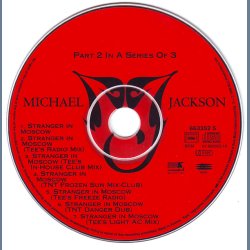Stranger In Moscow pt. 2 - 1996 Austrian pressed 7-track CD Single
