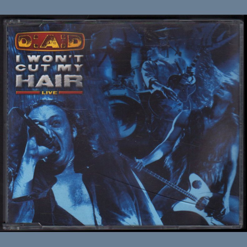 I won't cut my hair - Live - 1995 Dutch pressed EMI-Medley label 1-track Promotional Issue CD