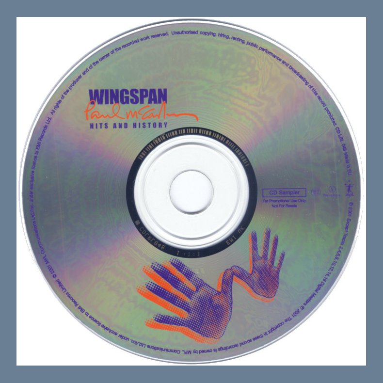Wingspan - Hits And History - 2001 UK Parlophone label 16-track Radio Promo-Only CD Sampler 