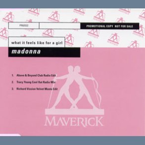 What it feels like for a girl - German 3-track Promotional Issue