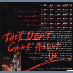 They Don&acute;t Care About Us - 1996 Austrian pressed 6-track remix CD Single