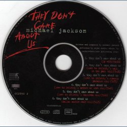 They Don&acute;t Care About Us - 1996 Austrian pressed 6-track remix CD Single