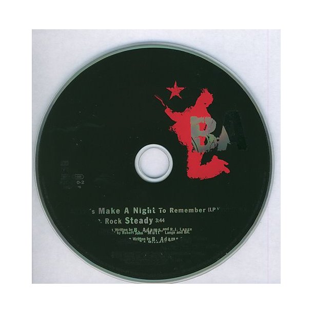 Let´s Make A Night To Remember German 2track CD Single All Products Sound Station