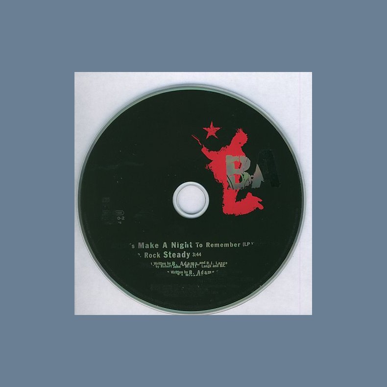 Let&acute;s Make A Night To Remember - German 2-track CD Single