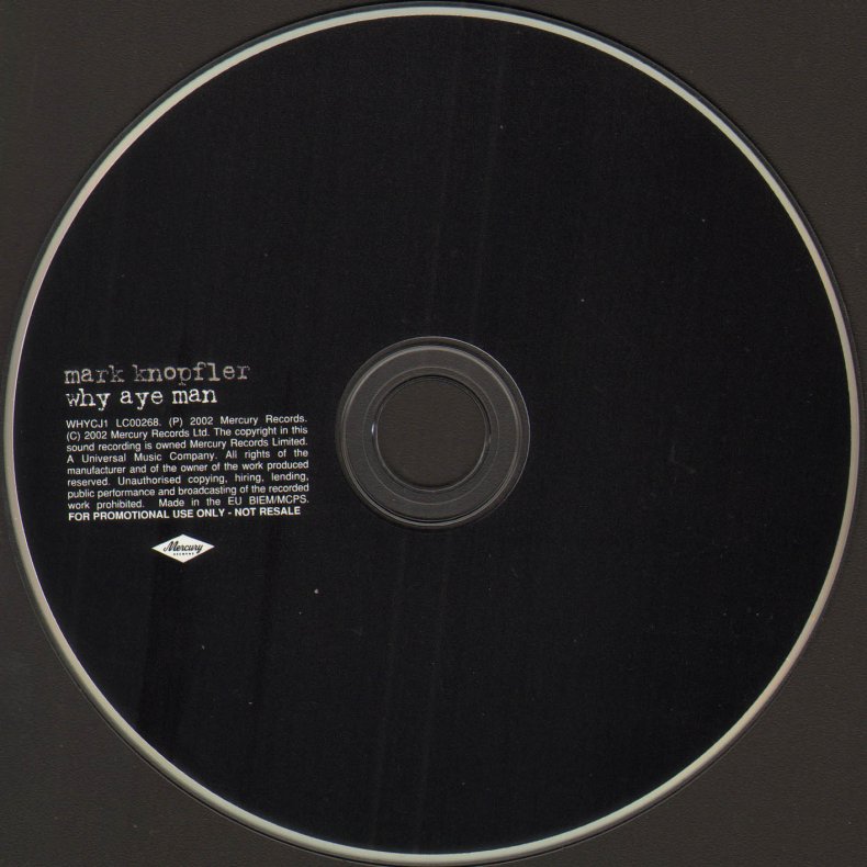 Why aye man - UK 2-track Promotional issue CD