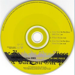 Come back in one piece - 3-track promotional issue CD