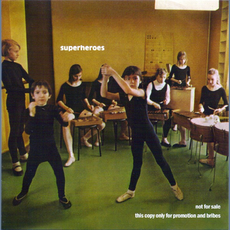 Superheroes - 2002 German pressed 11-track Promotional Issue CD