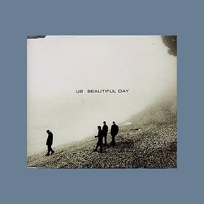 Beautiful Day - 2000 European Island/Interscope label 1-track Promotional Issue CD, 