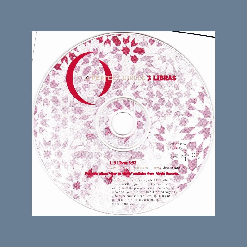 3 Libras - 2000 UK Virgin label 1-track Promotional Issue CD
