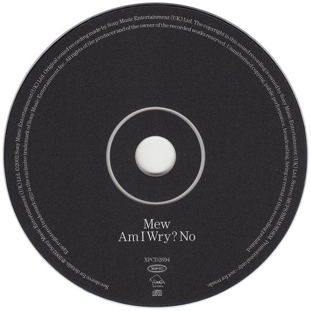 Am i Wry? No - Original 2002 UK Epic label 2-track Promotional Issuel ...