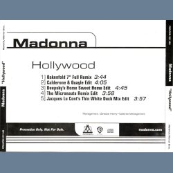 Hollywood - US 5-track Remix Issue